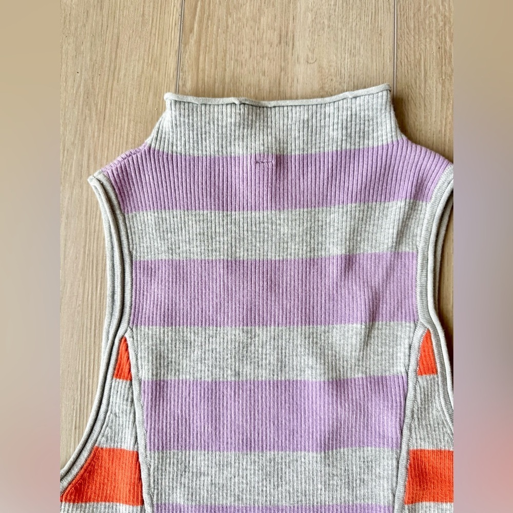 Daily Practice by Anthropologie Striped Mock Neck Sweater Dress M EUC fitted - Picture 12 of 13